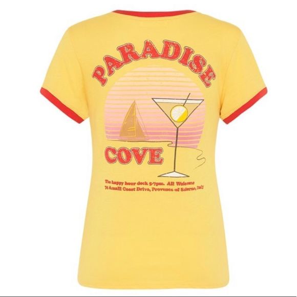 NWT Spell & The Gypsy Paradise Cove Organic Tee - Picture 6 of 7